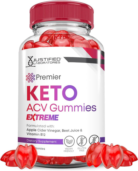 2000MG Premier Keto ACV Gummies - Enhanced Energy