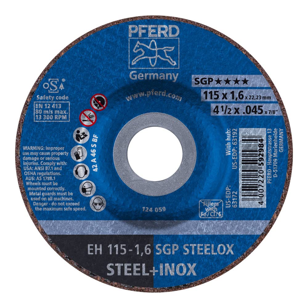 Pferd High-Perform. Cut-Off Wheel 4.5x.045 - 25 Pack