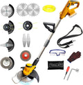 Cordless Weed Wacker for Dewalt 20V Battery - Lightweight 4-in-1