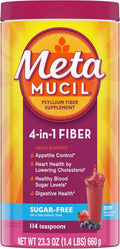 Metamucil 4-in-1 Fiber Supplement Psyllium Husk Powder - Berry