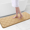 Memory Foam Bath Mat Rug 47x20 - Ultra Soft Absorbent Comfort
