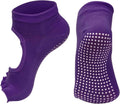 Pilates Socks Yoga Socks with Grips for Women - Non-Slip Toe Socks