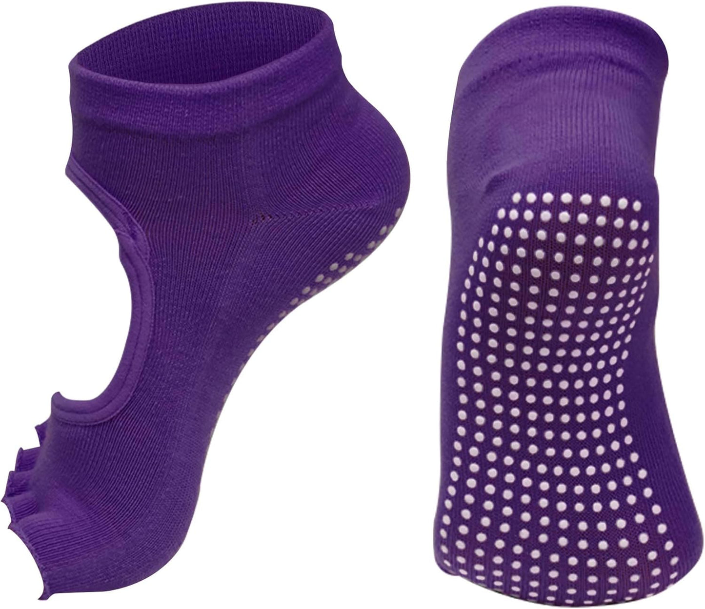 ZenBeya Pilates & Yoga Socks: Non-Slip Grip for Women