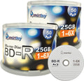 BD-R 25GB 6X 100 Pack Smartbuy Spindle - High Capacity Backup Media