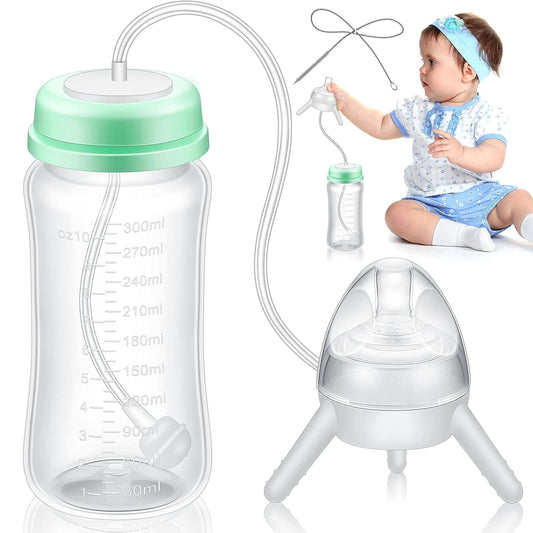 Hands-Free Self Feeding Baby Bottle - Leak-proof!