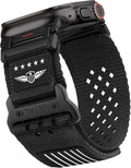 Breathable Stars-Stripes Watch Band - Ultra Comfort!
