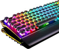 RK ROYAL KLUDGE S108 Typewriter Keyboard with RGB Backlit Sidelight