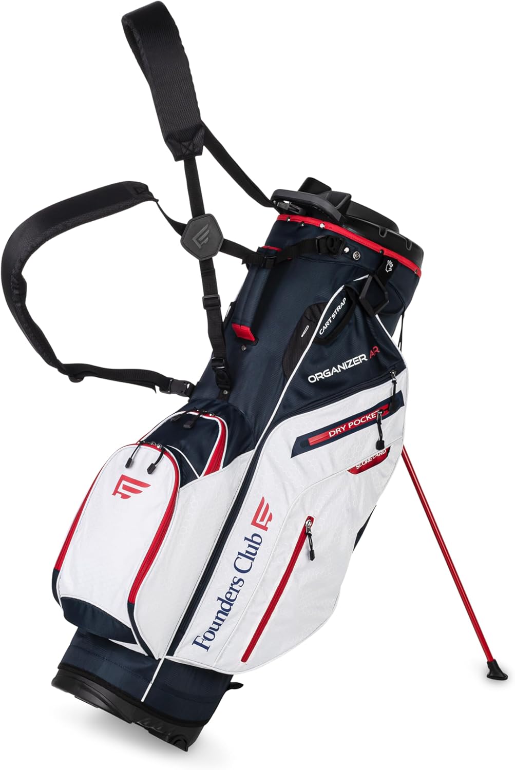 Founders Club Men's Golf Stand Bag - Ultimate Organizer
