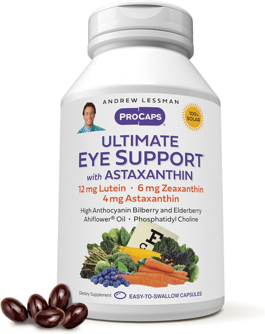 Ultimate Eye Support with Astaxanthin for Healthy Vision