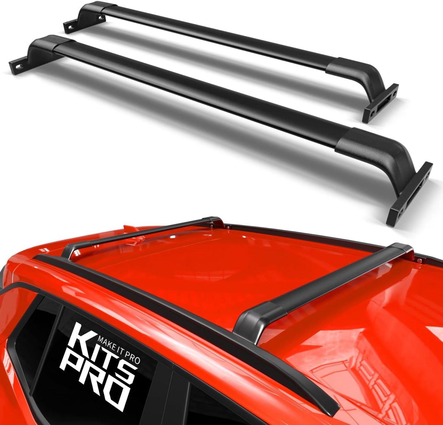 260lb Roof Rack Cross Bars for 2018-2024 Chevy Equinox & GMC Terrain