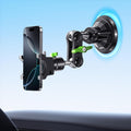 360 Rotation Car Phone Holder with Ultra-Strong Suction - Windshield