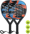 Carbon Fiber Surface Padel Racket - Round Shape Lightweight 360g