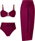 Women's One Piece Swimsuit and Cover Up Set for Beach Adventures