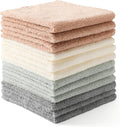Neessno 12-Pack Microfiber Cleaning Cloths: Ultra Soft, Scratch-Free, Reusable Towels