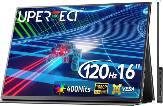 UPERFECT 16 Gaming Monitor: Ultra-Slim HDR Display