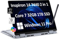 Dell Inspiron 14 7440 2-in-1 Blue (32GB, 1TB) - Convertible Business