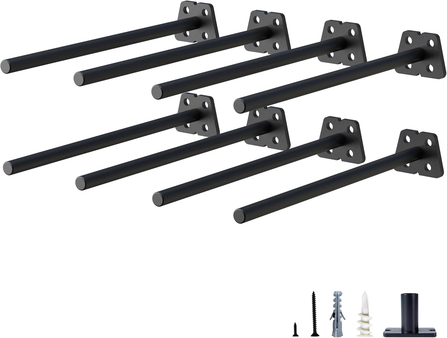 8 Inch Hidden Floating Shelf Bracket for Heavy Duty Support