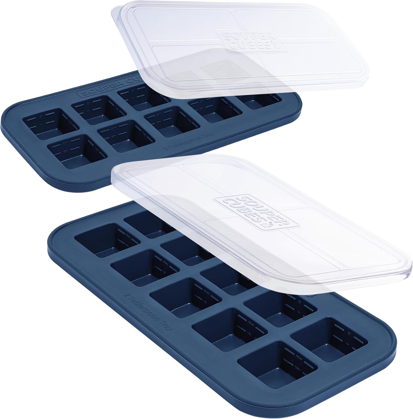 Souper Cubes Silicone Freezer Molds for Easy Meal Prep