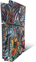 MightySkins Carbon Fiber Skin for PS5 Slim Console