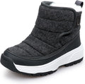 Boys Snow Boots Waterproof Fur Lined Winter Slip Resistant - Warm Grip
