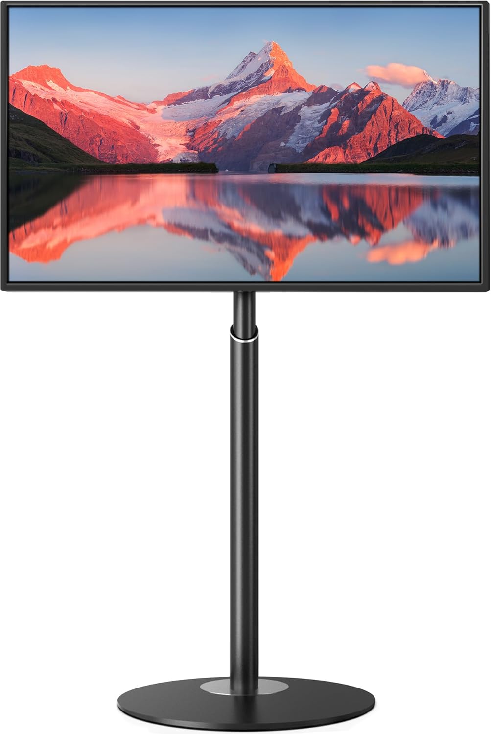TV Stand with Mount for 45-65 inch Screens, Adjustable Height