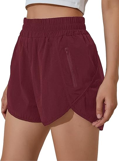 BMJL Women's Running Shorts High Waisted Quick Dry Athletic Fit