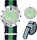 Pearl Crystal Ball Marker & Stroke Counter Bracelet for Women - Elegance & Efficiency!