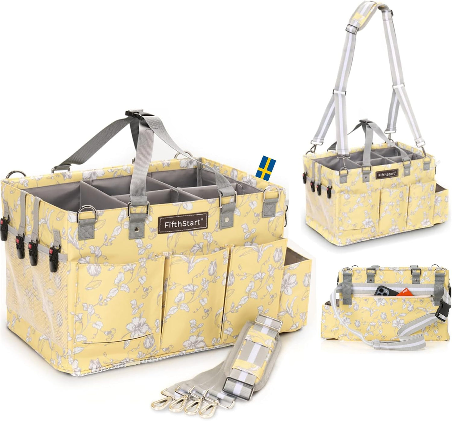 FifthStart Multiuse Cleaning Caddy for Versatile Organization