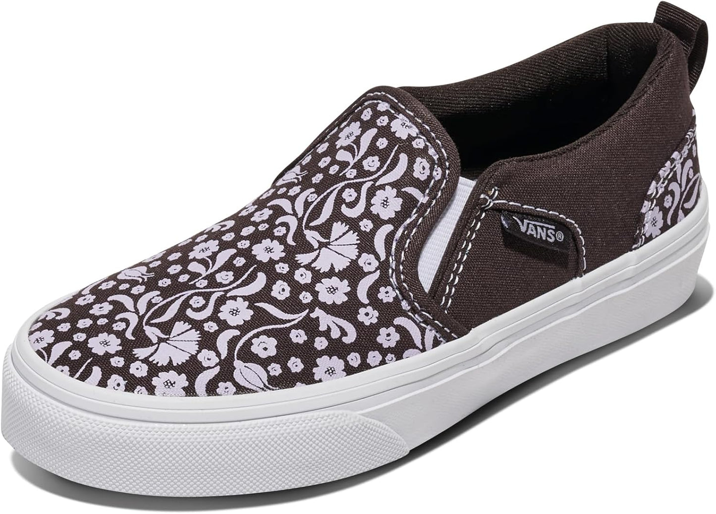 Vans Girls' Asher Slip-On Shoe: Effortless Style and Comfort