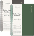 EMSHOI Dotted Journal Spiral Notebook B5 Dot Grid 2-Pack - Thick
