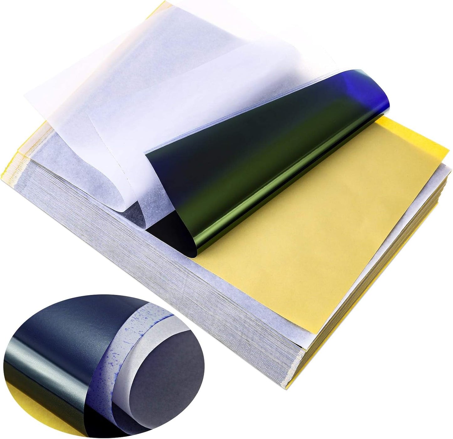 Tattoo Transfer Paper, 38 Sheets, Smooth Stenciling, Audab