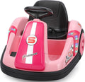 ELEMARA Toddler Bumper Car with Big Wheels - Outdoor Ready Ride On