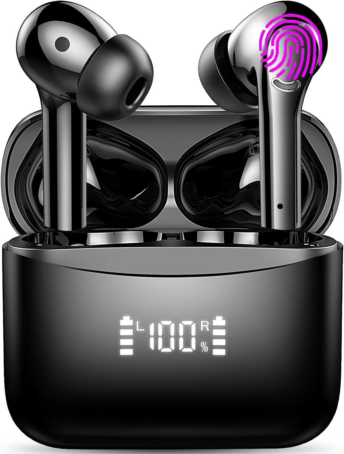 Real Time 144 Languages Translator Earbuds - Multilingual Bliss!