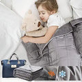 Weighted Blanket 10 lbs for Kids 41in x 60in - Reversible Cool/Warm