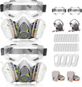 Respirator Mask Reusable Face Respirators with Filters - High Capacity