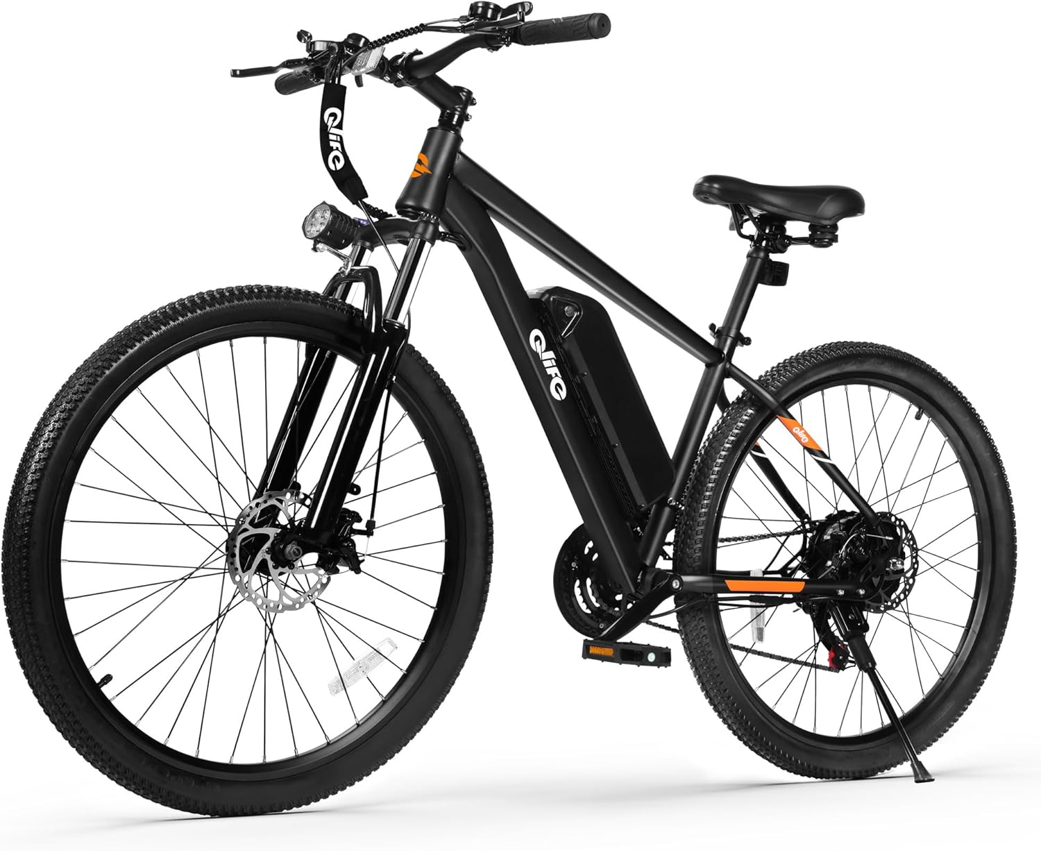 Qlife Racer Electric Bike for Adults - 21-Speed Mountain E-Bike