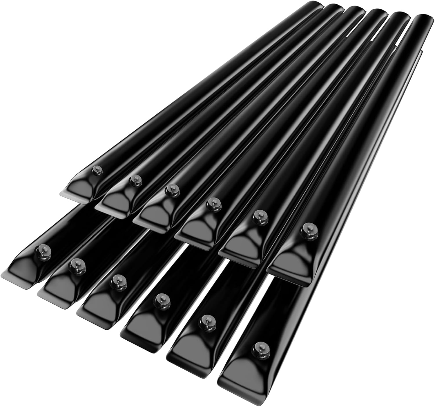 0.7mm Thicker Black Winter Water Tube for Pool Covers - 12 Pack