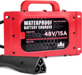 Craftsman Golf Waterproof 15 AMP Charger for 48V EZGO Golf Carts