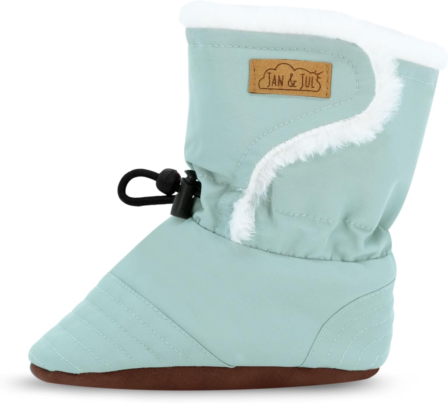 Faux Fur Lined Winter Booties for Babies and Toddlers - Cozy Fit