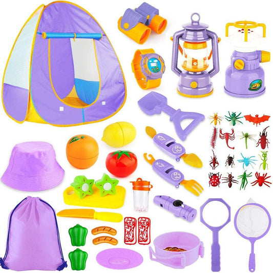 MIBOTE Kids Camping Tent Set - Outdoor Adventure Fun!