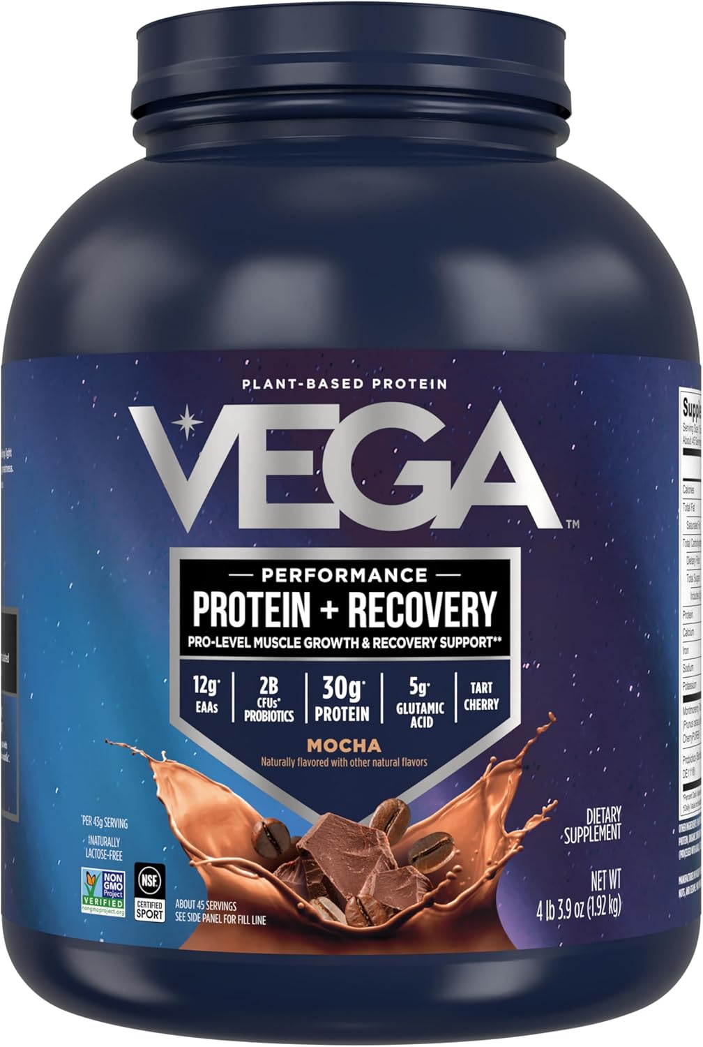 Vega Sport Vegan Protein Powder for Recovery and Performance