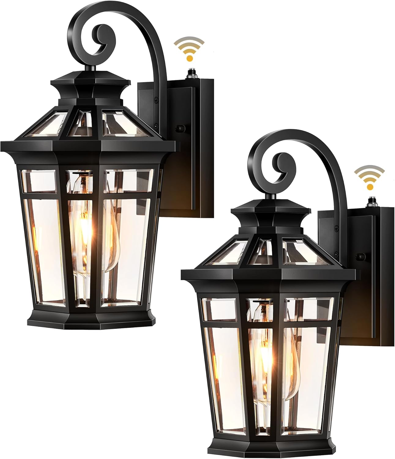 Outdoor Light Fixtures Wall Mount with Dusk to Dawn Sensor
