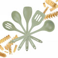 Silicone Cooking Utensils Set 5 Pc - Heat Resistant to 600F