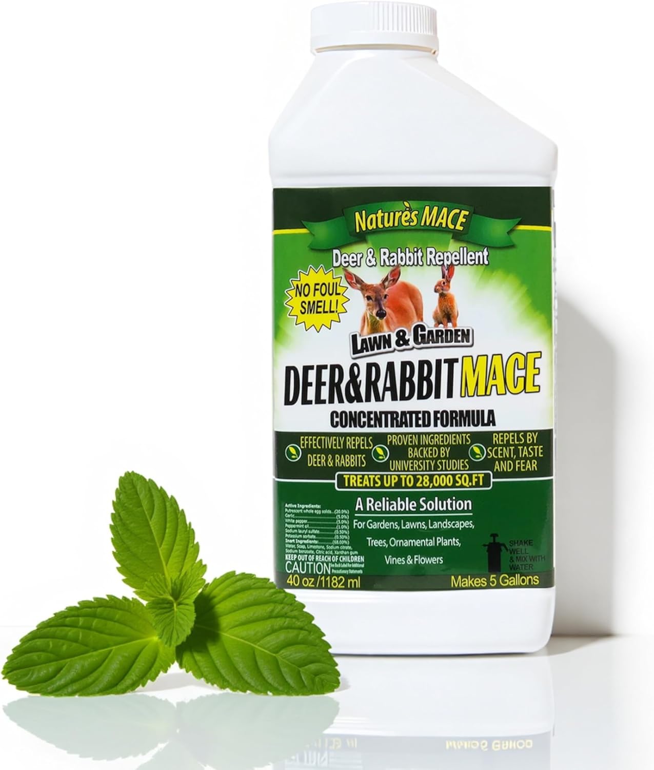 Natures MACE Deer & Rabbit Repellent Concentrate for Gardens