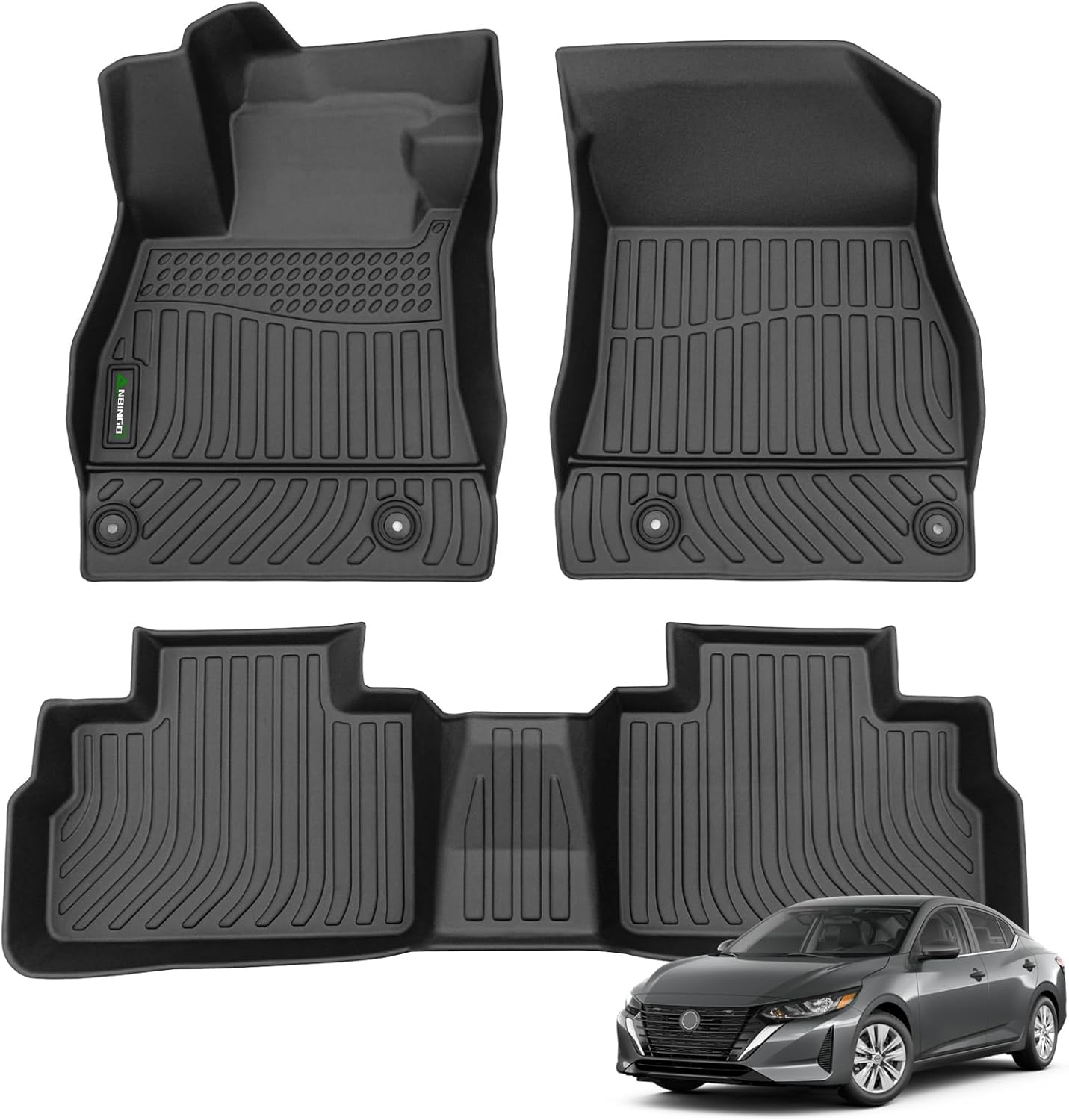 Custom All Weather Floor Mats for 2020-2026 Nissan Sentra