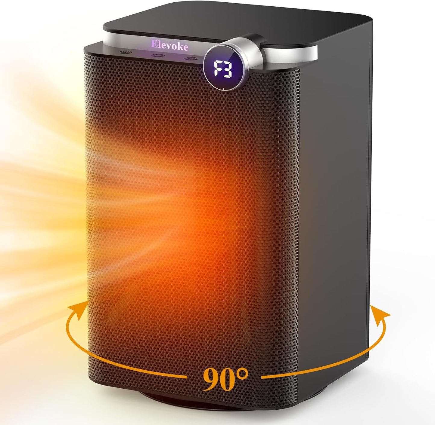 Elevoke 1500W PTC Indoor Heater: Fast, Safe Heating