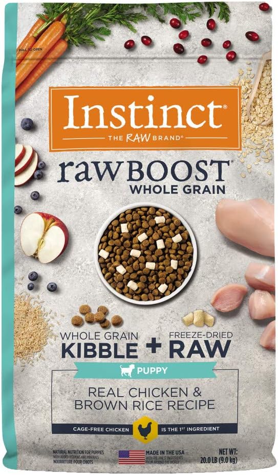 Instinct Raw Boost Puppy Food with Freeze Dried Chicken & Rice