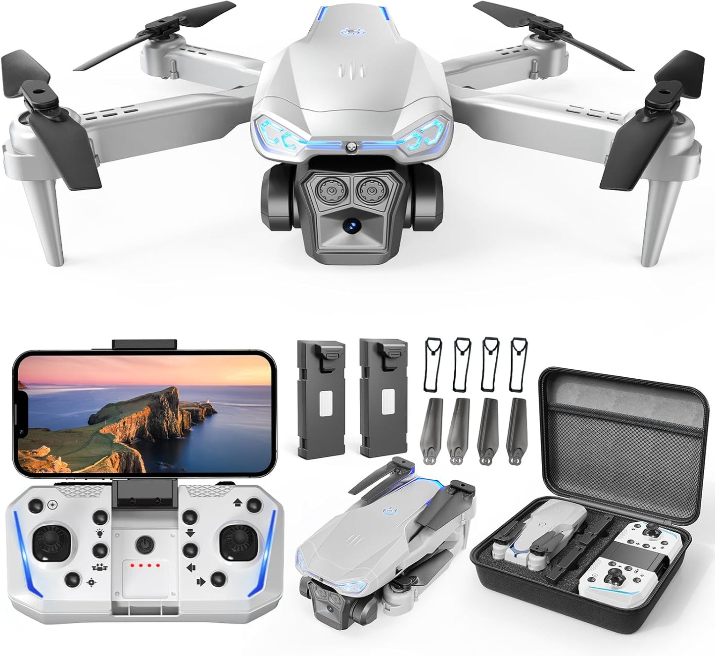 1080P HD Mini Drone - Perfect Gifts for Kids & Adults!