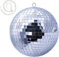 10-Inch Silver Mirror Disco Ball - Dazzling Party Decoration