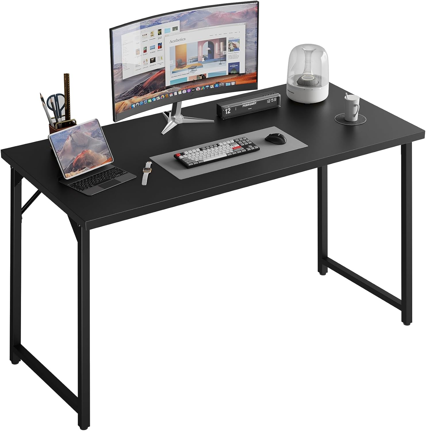 Adjustable Small Home Office Desk by Grandder